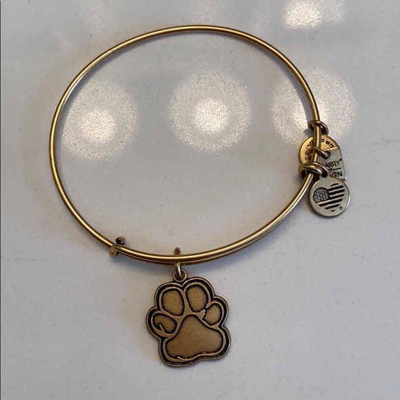 Alex and Ani Jewelry - Paw print alex and ani bracelet
